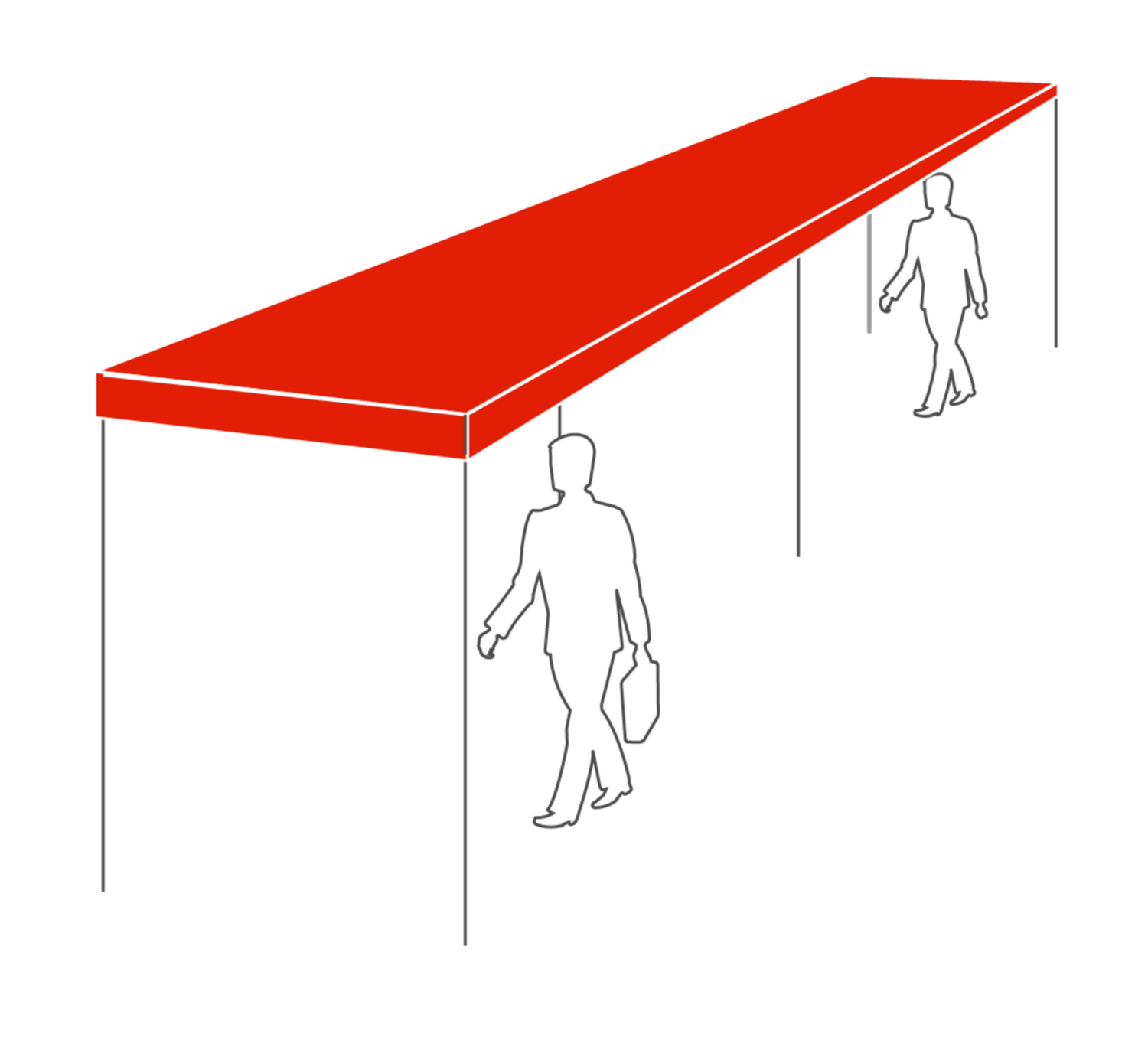 Навесы перед входом Навесы над входом